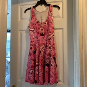 Blackmilk Clothing Limited Edition Blackmilk x Buffmonster Skater Dress